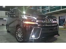 2016 Toyota Vellfire 2.5 ZG SUNROOF NO GST NO SST PROMO 012 290 9929