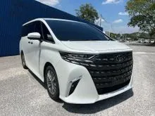 2025 Toyota Alphard 2.5 Z MPV Twin Moon Roof 6.5 KM