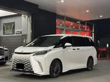 2025 UNREGISTER Lexus LM 500h 2.4 Version L 6 Seater Modellista aero Mark Levinson Rear entertainment Dual moonroof (Incoming) Open for booking