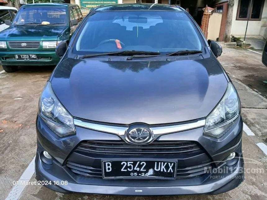 Jual Mobil Toyota Agya 2018 G 1.2 di DKI Jakarta Manual Hatchback Abu