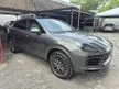 Recon 2021 Porsche Cayenne 3.0 COUPE/V6/PANROOF/360CAMERA/SPORT CHRONO/SPORT EXHAUST/14WAYS ELECTRIC SEAT/JAPAN SPEC/GRADE 4.5/26K MILEAGE/UNREG21