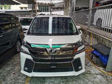 2016 Toyota Vellfire 2.5 Z(8 SETAS) MPV