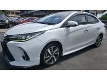 2022 TOYOTA VIOS 1.5 A (TYPE G) (+/-) (7E-AT CVT) (WITH AEROKIT, DVR) - FACELIFT (AT) (SEDAN) (GOOD CONDITION) SABAH PLATE - 112,000KMS