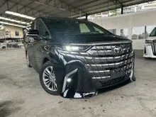 2024 Toyota Alphard Z Spec Sunroof  Ready Stock