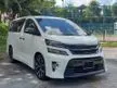 Used 2010 Toyota Vellfire 2.4 Z MPV - 8 Seater, 1 Power Door, Push Start, Reverse Camera, Half Leather Seat, Free Warranty - Cars for sale