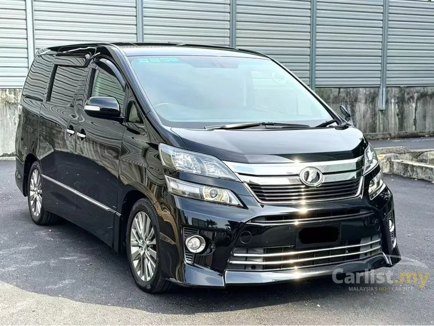 2013 Toyota Vellfire Z Golden Eyes MPV