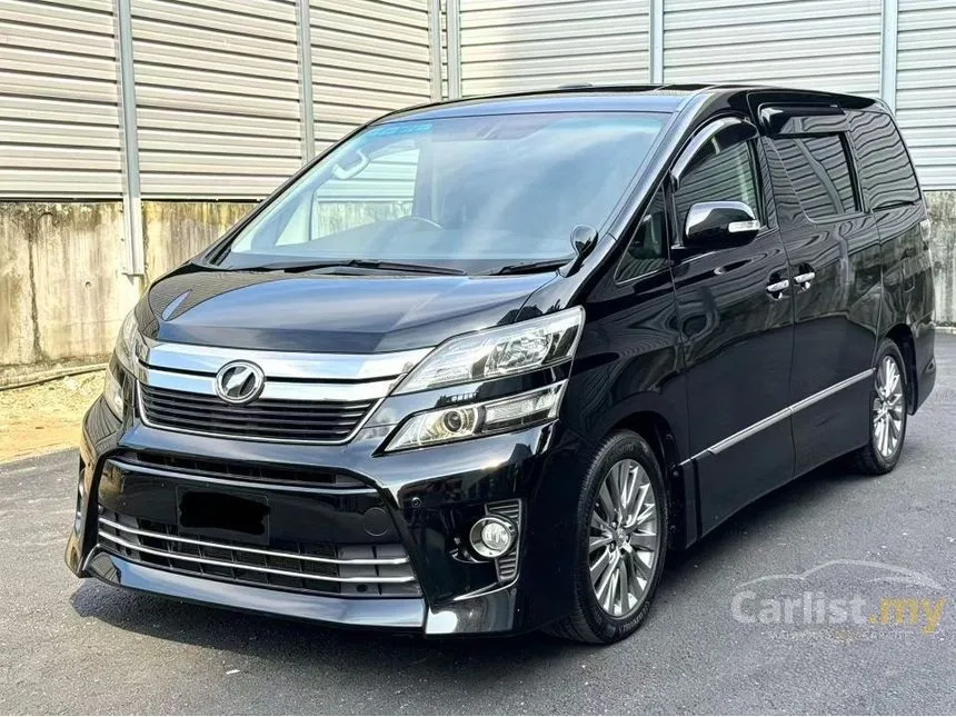 2013 Toyota Vellfire Z Golden Eyes MPV