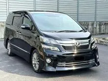 2013 Toyota Vellfire 2.4 Z Golden Eyes MPV