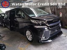 TOYOTA VELLFIRE 2.5 ZA SUNROOF MODELLISTA 2 POWER DOORS POWER BOOTH 4 CAMERA 2015 JAPAN UNREG