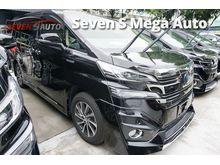 RAYA OFFER 2015 Toyota Vellfire (A) 2.5 V Hybrid JBL FULL SPEC Z ZA