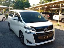 2018 Toyota Vellfire 2.5 Z G Edition MPV