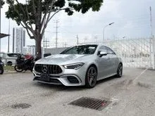 2021 Mercedes-Benz AMG CLA45 2.0 S 4MATIC+ Coupe (HUD, BSM, BURMESTER SOUND, SUNROOF)