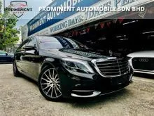 MERCEDES BENZ S400L WTY 2023 AMG WTY 2016,CRYSTAL BLACK IN COLOUR,REVERSE CAMERA,POWER BOOT,PANAROMIC ROOF,ONE DATOSRI OWNER