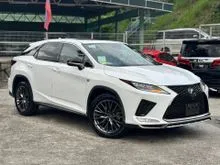2021 Lexus RX 300 2.0 F Sport SUV Sunroof Red interior