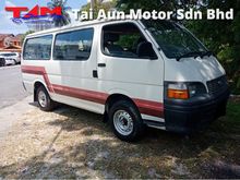 2002 Toyota Hiace 2.0 Van (M) TIPTOP CONDITION CASH AND CARRY
