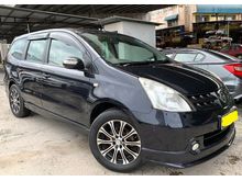 2009 Nissan Grand Livina 1.6 Comfort MPV (M) 1.8 SPORT RIMS REVERSE CAMERA