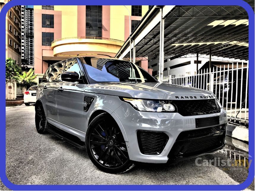 Recon UNREGISTERED 2017 Land Rover Range Rover Sport 5.0 SVR SPECIAL ...