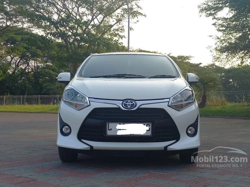 Jual Mobil Toyota Agya 2018 G 1.2 di Jawa Timur Manual Hatchback Putih Rp 125.000.001
