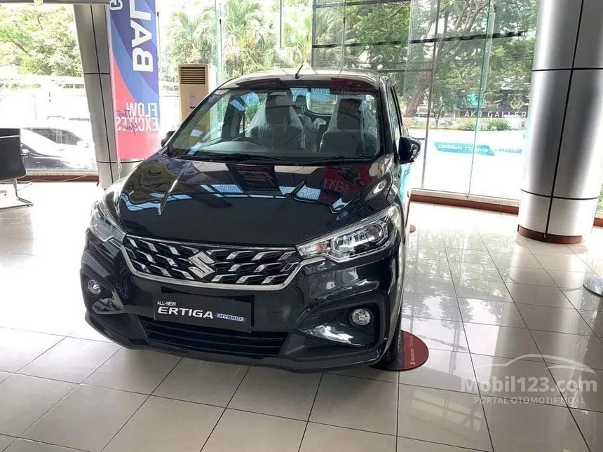 Jual Mobil Suzuki Ertiga 2024 GX Hybrid 1.5 di Jawa Barat Automatic MPV Hitam Rp 268.500.000