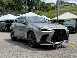 2022 Lexus NX 350 2.4 F Sport SUV 360 CAMERA HUD BSM TITANIUM GREY