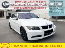 2007 BMW 325i 2.5 E90(A) M Sport Edition SedanLIKE NEW 2008 GOOD CONDITION LOW MLEAGE ACCIDENT FREE AND 1 CAREFUL OWNER