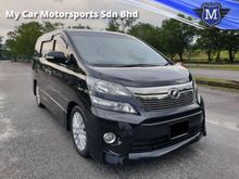 2013 Toyota Vellfire 3.5 V L Edition MPV TWIN POWER DOOR/POWER BOOT/PILOT SEAT/SUNMOONROOF