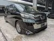 Recon 2018 Toyota Vellfire 2.5 V BEIGE LEATHER POWER BOOT - TOP SPEC JAPAN UNREG - Cars for sale