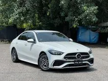 UNREG 2022 Mercedes-Benz C200 1.5 AMG LINE / LOW MILEAGE / TIPTOP CONDITION / OFFER NOW / VIEW TO BELIEVE / BOOKING NOW