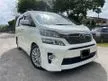 Used 2012 Toyota Vellfire 2.4 Z Platinum MPV (A) Service Record, 49k Mileage, Tiptop Conditions, Call Now