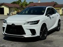 2024 Lexus RX 350 2.4 F Sport Handling [5/A] [Red Leather, Pan/Roof, 4 Camera]