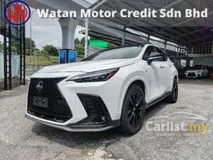 2022 Lexus NX 350 2.4 F Sport SUV Panoramic Roof 360 Camera ( Promotion Free 8 Year Warranty , Tinted & Coating )