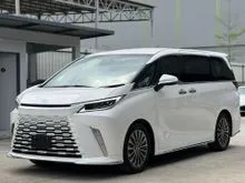 2024 Lexus LM 500h 2.4 Executive 4 Seater MPV Unregistered Grade5A Welcome view