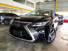 HAVE 4 UNIT UNREGISTER Lexus RX200t 2.0 Luxury SUV , SUNROOF , SURROUND CAMERA , HEAD UP DISPLAY , POWER BOOT , PRICE CAN NEGO!!! DONT MISS OUT!!!