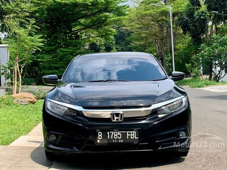 Jual Mobil Honda Civic 2016 ES 1.5 di Banten Automatic Sedan Hitam Rp 290.000.000