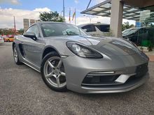 2018 Porsche 718 2.0 Cayman Coupe Sport Chrono Full Leather Bose Sound Japan Spec Unregister