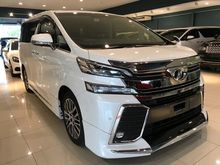 2016 Toyota Vellfire 2.5 ZG high spec