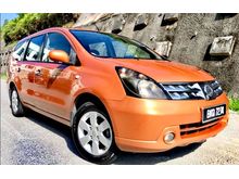 2009 Nissan Grand Livina 1.8 Comfort MPV BOLEH LOAN TINGGI ONE OWNER TIP TOP CONDITION