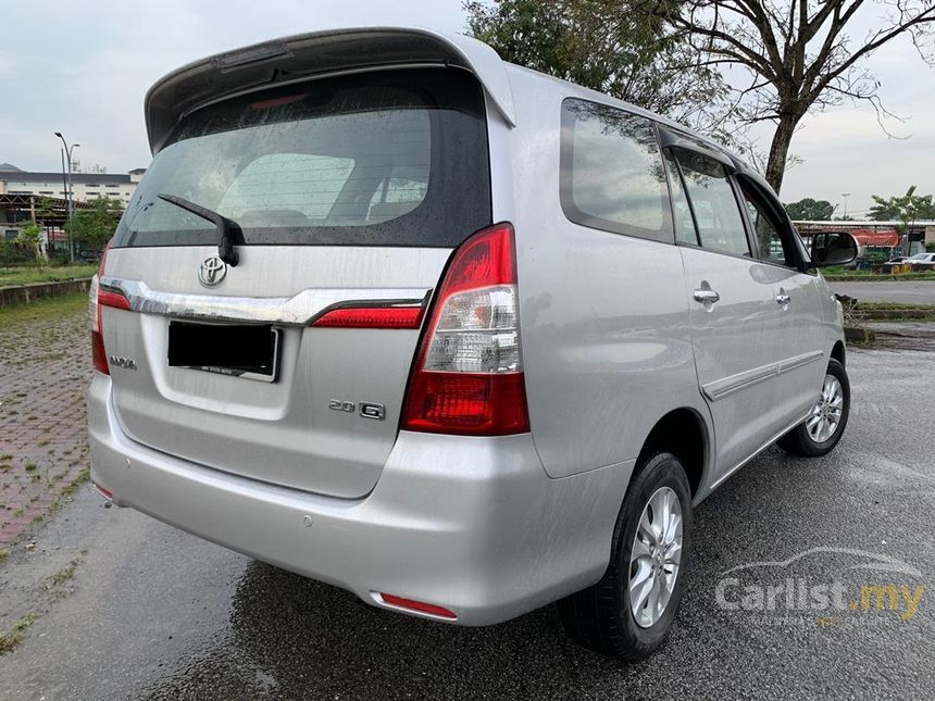 Toyota Innova 2015 G 2.0 in Kuala Lumpur Automatic MPV Silver for RM ...