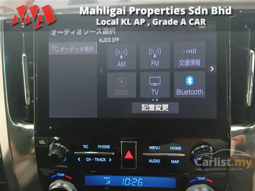 2022 Toyota Alphard G S C Package MPV