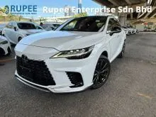 2023 Lexus RX 350 2.4 F Sport Handling SUV Full Spec