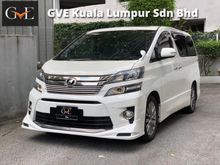 2013 Toyota Vellfire 2.4 Z Golden Eyes MPV