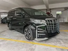 2022 Toyota Alphard 2.5 SC UNREG DIM BSM LOW MILEAGE