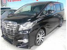 0%GST (SAVE 90K) 2016 Toyota Alphard 2.5 SA Package MPV (2 P.DOOR, 7 SEATER)
