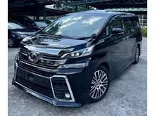 2017 Toyota Vellfire 3.5 ZA G Edition MPV
