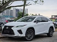 2022 Lexus RX 300 2.0 F Sport SUV FACELIFT RX300 BSM HUD 360CAM