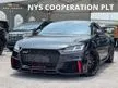 Recon 2020 Audi TTRS 2.5 TFSI Quattro Coupe Unregistered RS Sport Suspension Digital AirCond Control Power Seat Reverse Camera Cruise Control KeyLess Ent