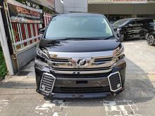 Unreg Recond 2015 TOYOTA VELLFIRE 2.5 ZA 7 Seat Pre Crash