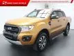Used 2019 Ford RANGER 2.0 WildTrack BiTurbo / NO HIDDEN FEES / APPLE CAR PLAY INSTALLED / FULL PREMIUM LEATHER SEAT / REVERSE CAMERA / SIGNATURE COLOR