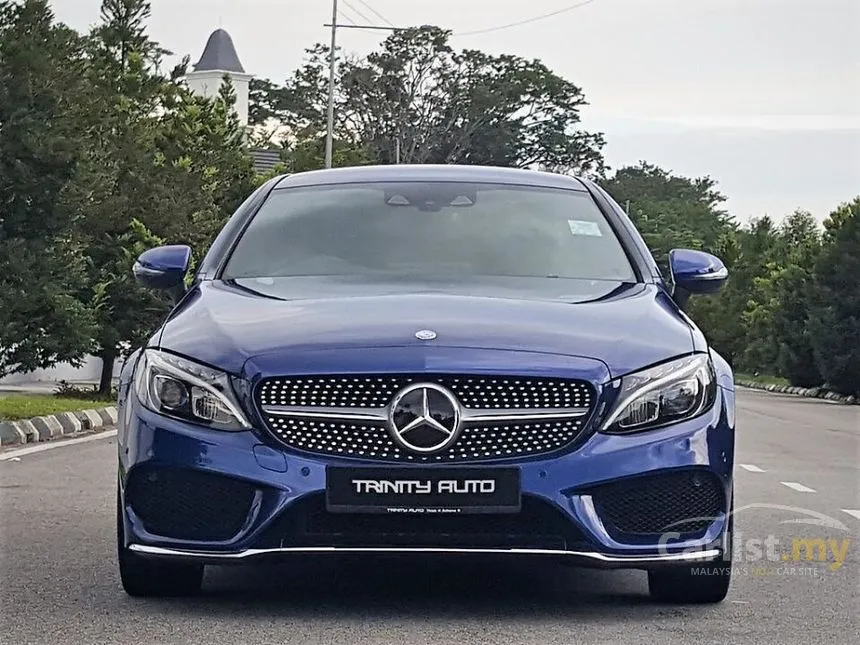 Mercedes-Benz C180 2016 Sports Plus 1.6 in Penang Automatic Coupe Blue ...