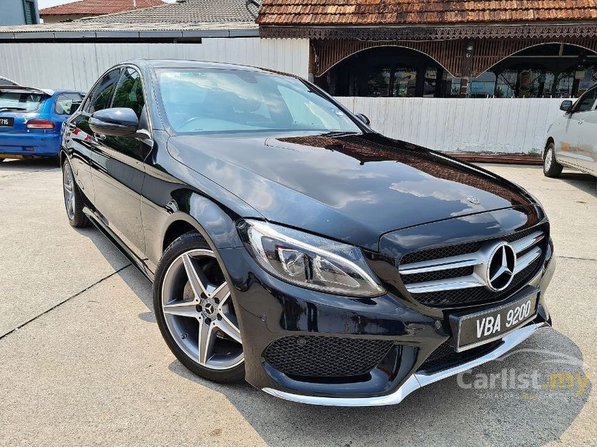 Used 2017 Mercedes-Benz C200 2.0 (A) AMG Line - Cars for sale